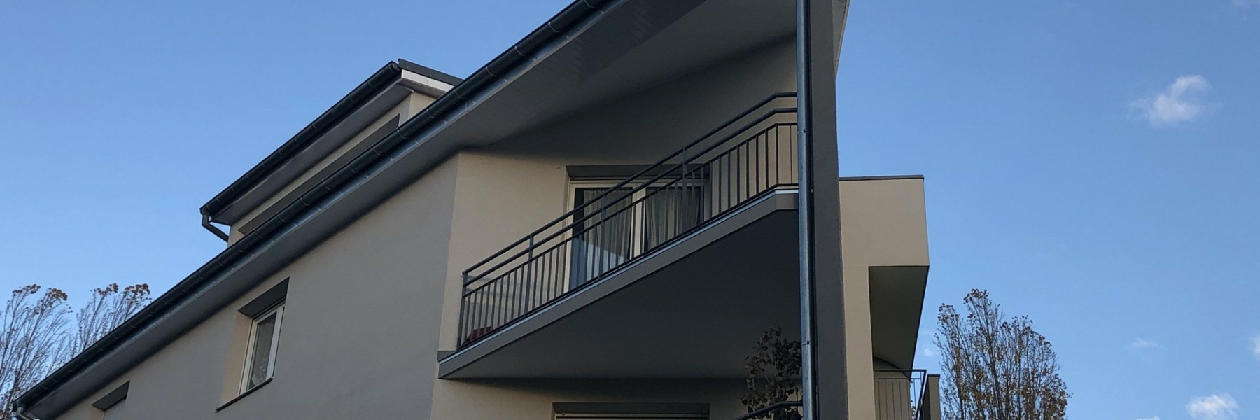 rénovation immeuble avec balcon